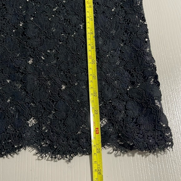 ‼️2/25 sale: Sandro Black Floral Lace Top- Size 1 - Picture 8 of 11
